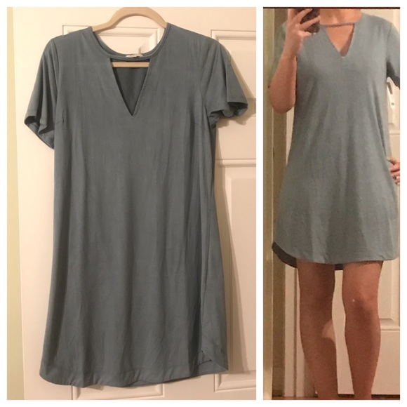 Z Supply Dresses & Skirts - Z Supply suede-like shift T-shirt dress